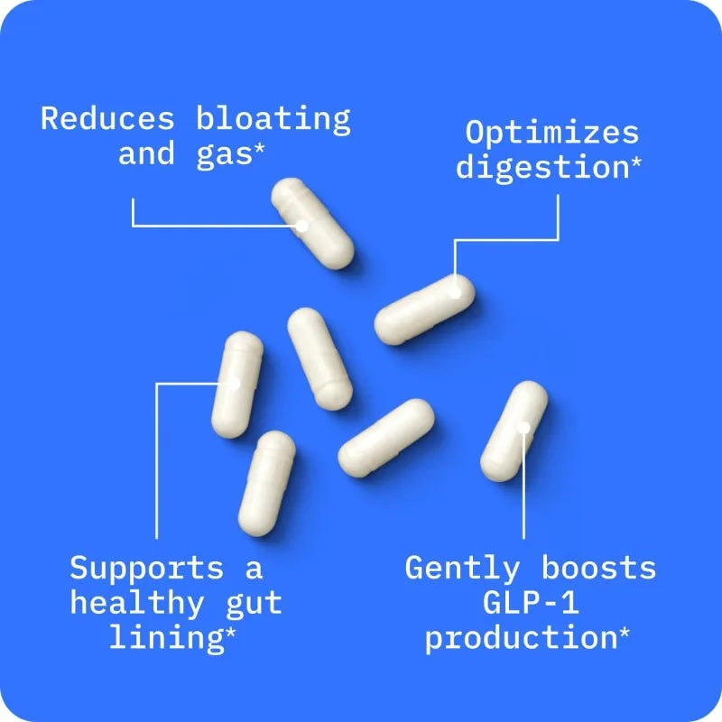 Intestinal Health Supplement Capsules Containing Sodium Butyrate Probiotics - Support Healthy Digestion